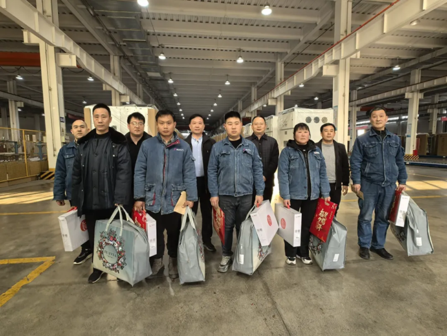 乐鱼leyu（中国）新春慰问送关怀，节前安全督导保平安